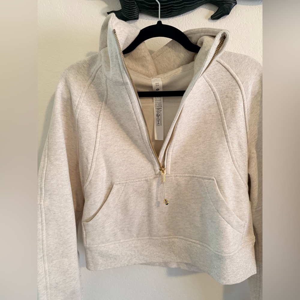 Lululemon Scuba Oversized Half-Zip Hoodie, Size XS/S - Picture 5 of 10